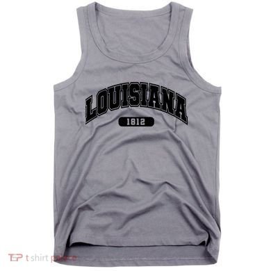 Louisiana Collegiate Style 1812 Tank Top