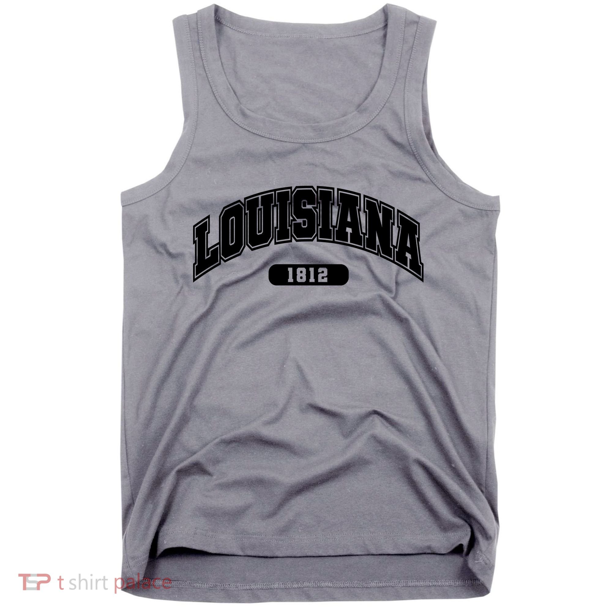 Louisiana Collegiate Style 1812 Tank Top