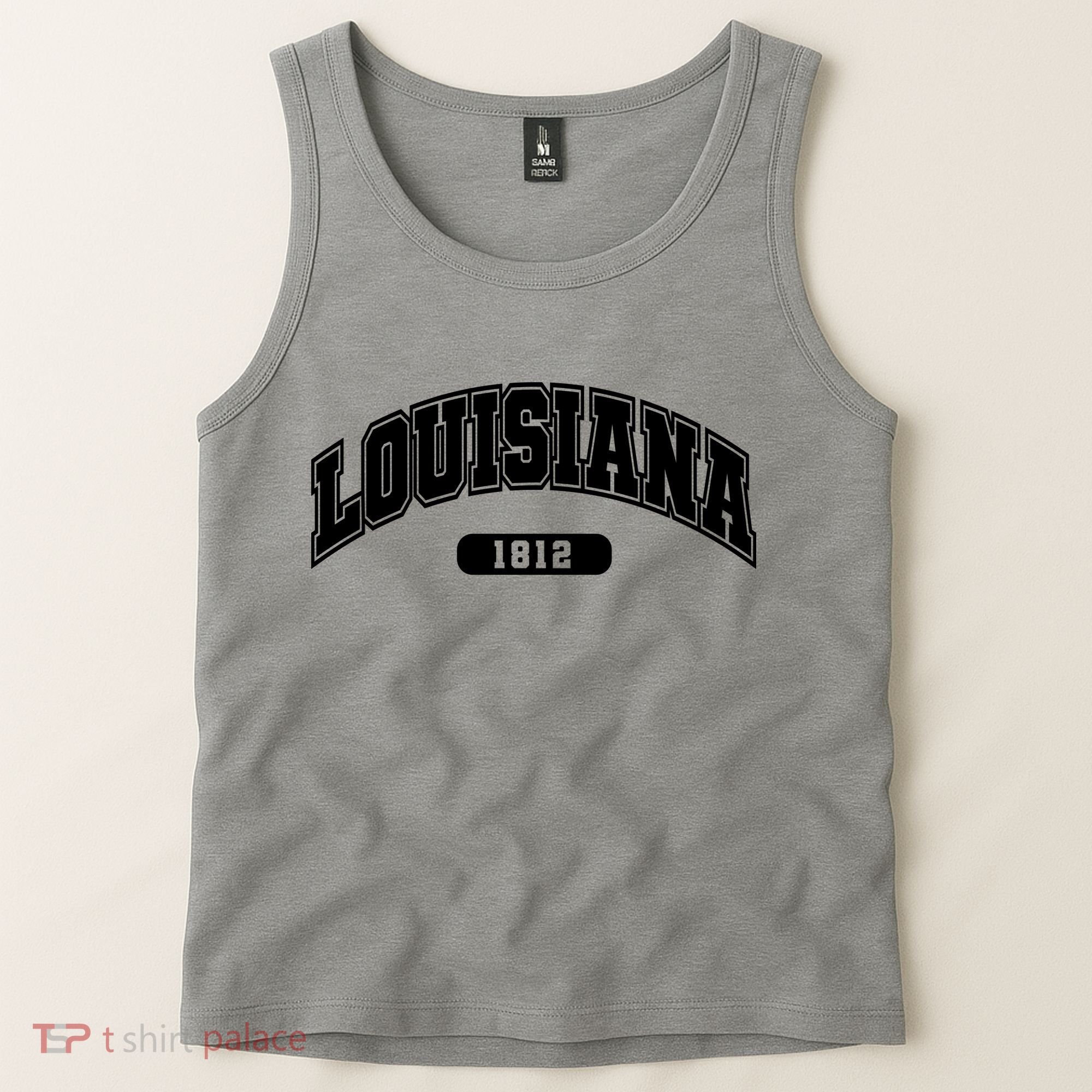 Louisiana Collegiate Style 1812 Tank Top