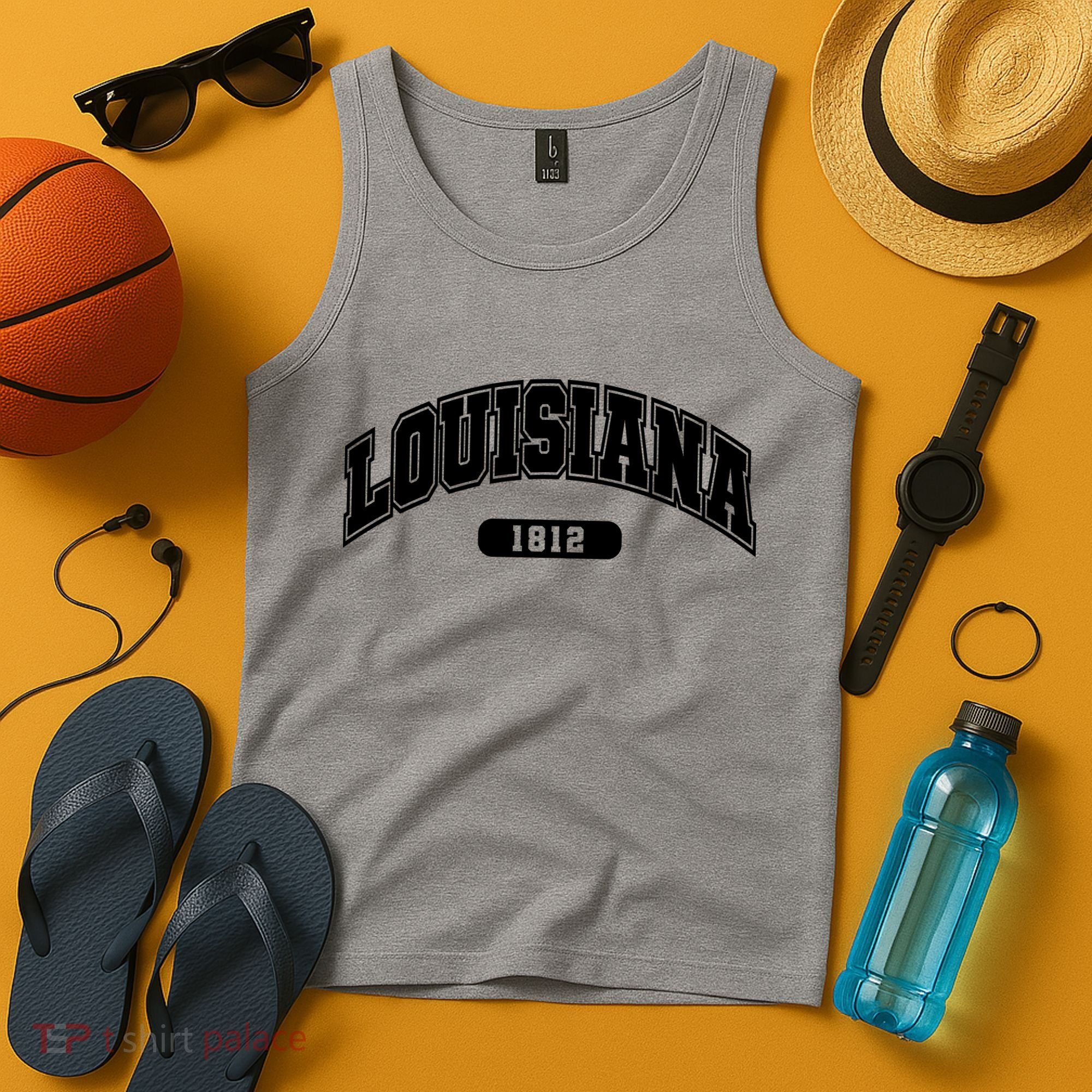 Louisiana Collegiate Style 1812 Tank Top