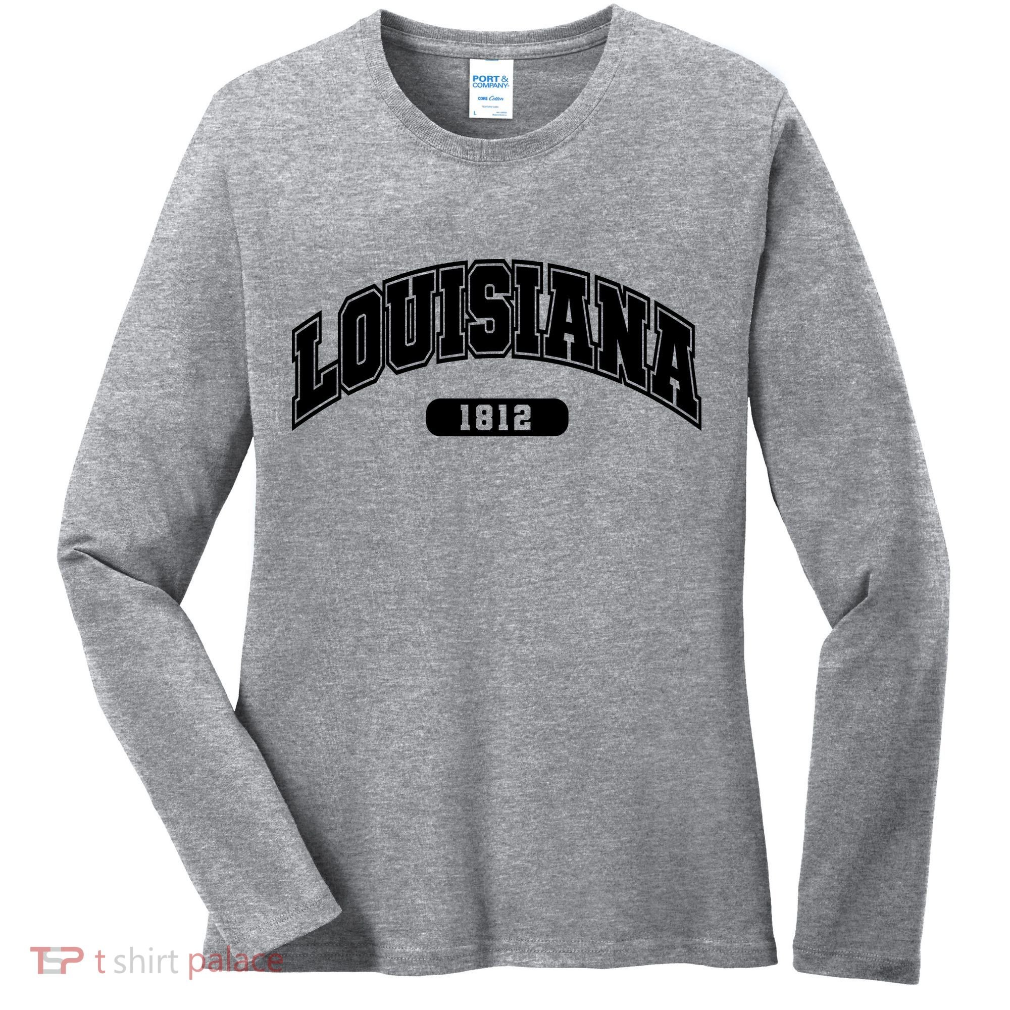 Louisiana Collegiate Style 1812 Women's Long Sleeve Shirt