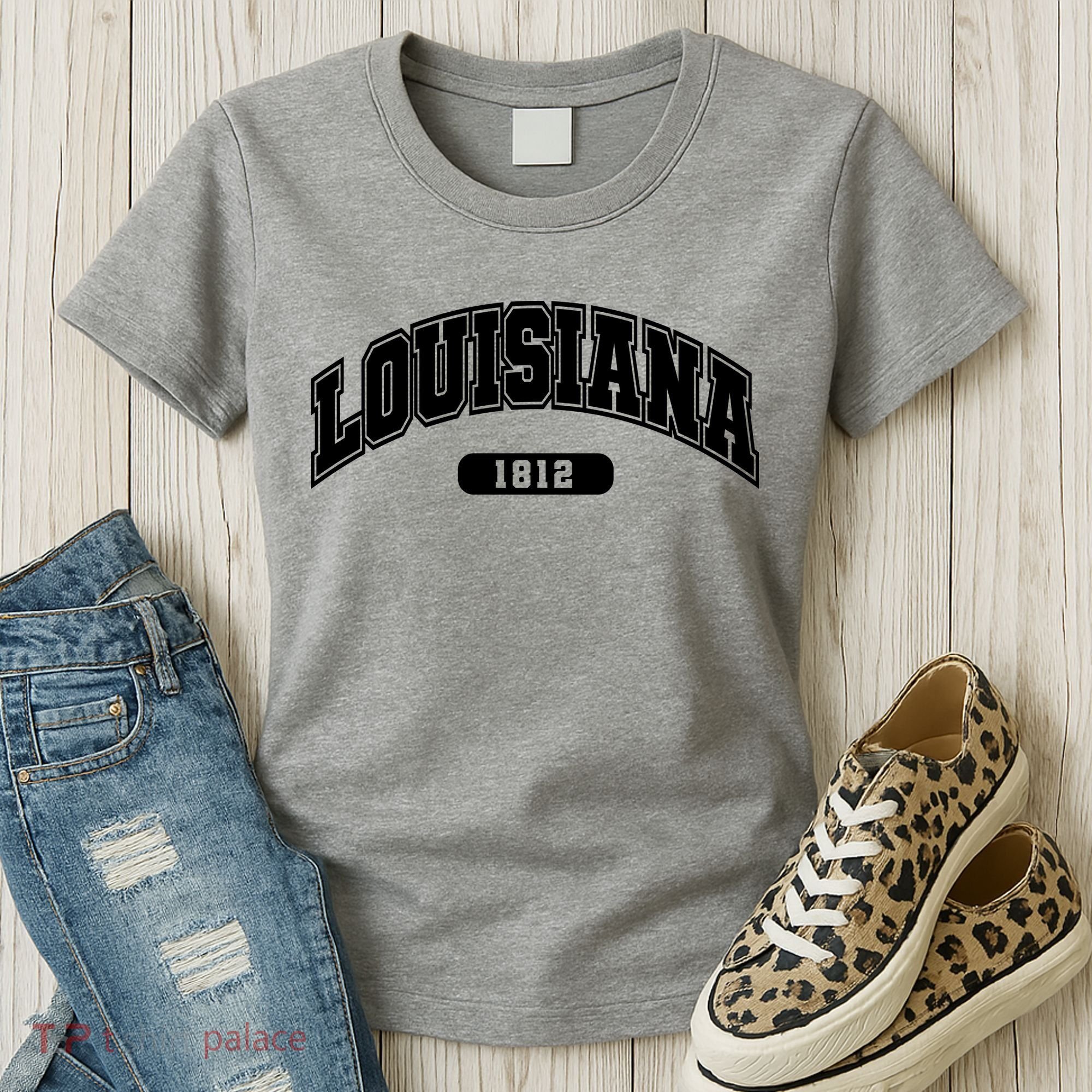 Louisiana Collegiate Style 1812 Women's T-Shirt