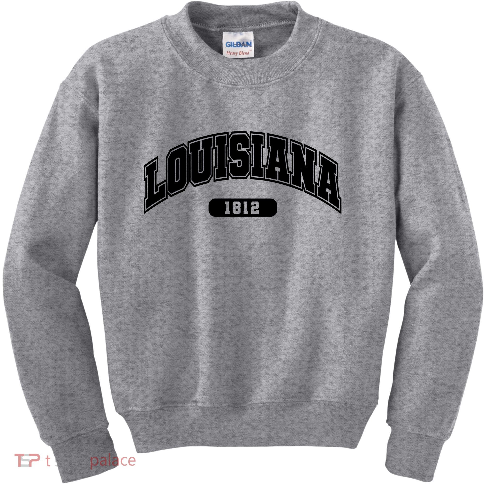 Louisiana Collegiate Style 1812 Kids Sweatshirt