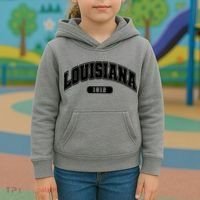 Louisiana Collegiate Style 1812 Kids Hoodie thumb 3