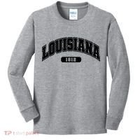 Louisiana Collegiate Style 1812 Kids Long Sleeve Shirt thumb 0