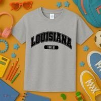 Louisiana Collegiate Style 1812 Kids T-Shirt thumb 3