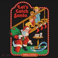 Let's Catch Santa Holiday Archives Doggie Tank thumb 4