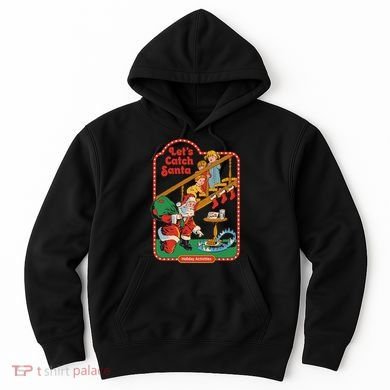 Let's Catch Santa Holiday Archives Hoodie
