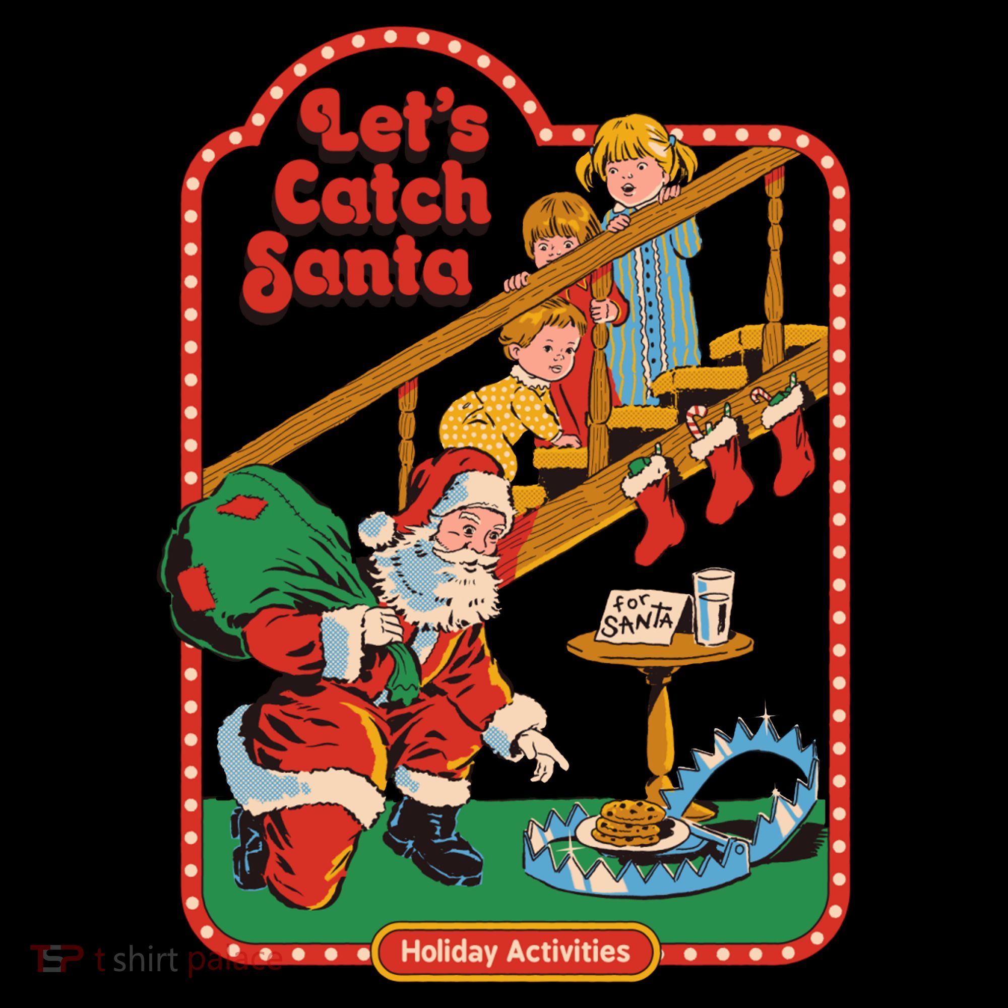 Let's Catch Santa Holiday Archives Hoodie