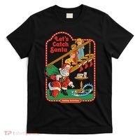 Let's Catch Santa Holiday Archives T-Shirt thumb 0