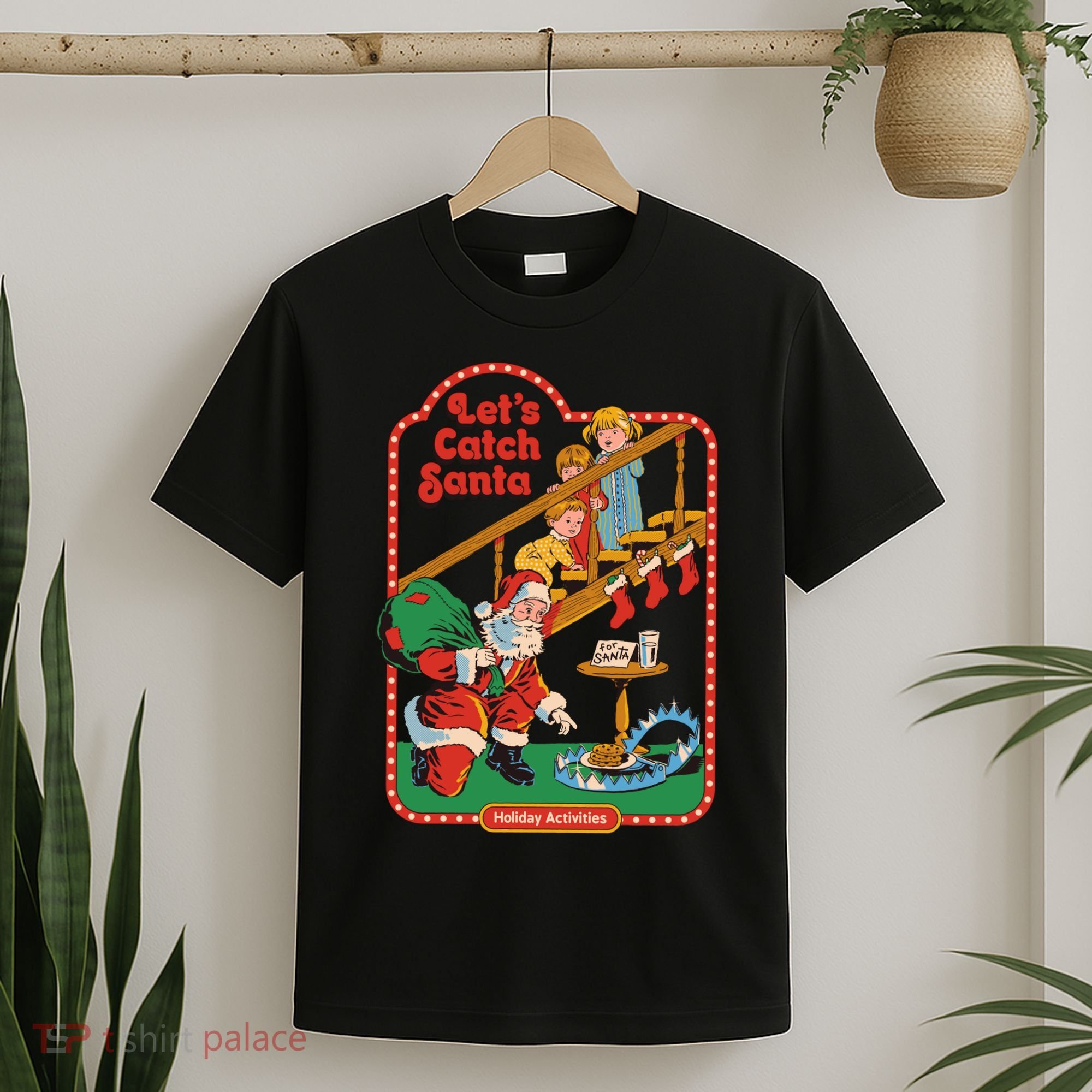 Let's Catch Santa Holiday Archives T-Shirt