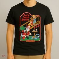 Let's Catch Santa Holiday Archives T-Shirt thumb 3