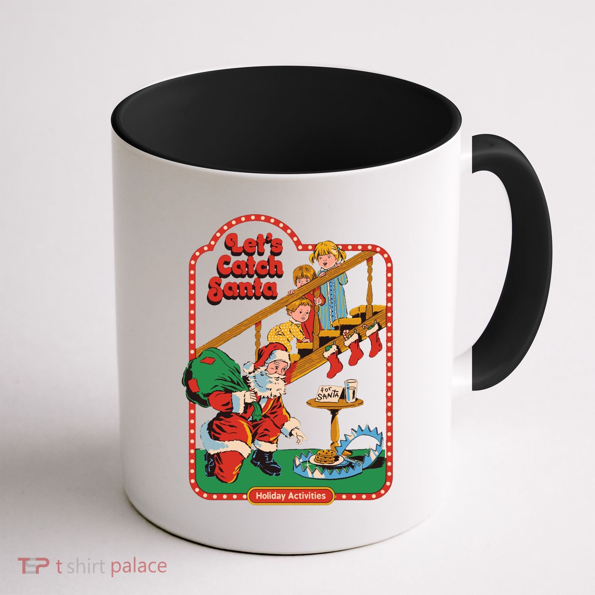 Let's Catch Santa Holiday Archives Coffee Mug