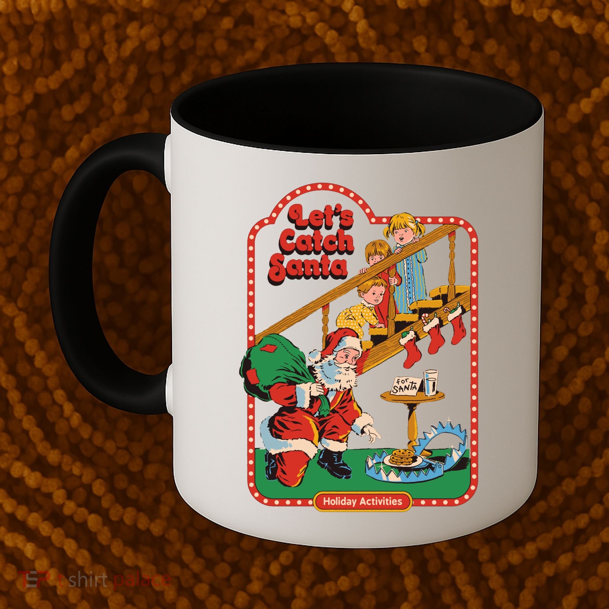Let's Catch Santa Holiday Archives Coffee Mug