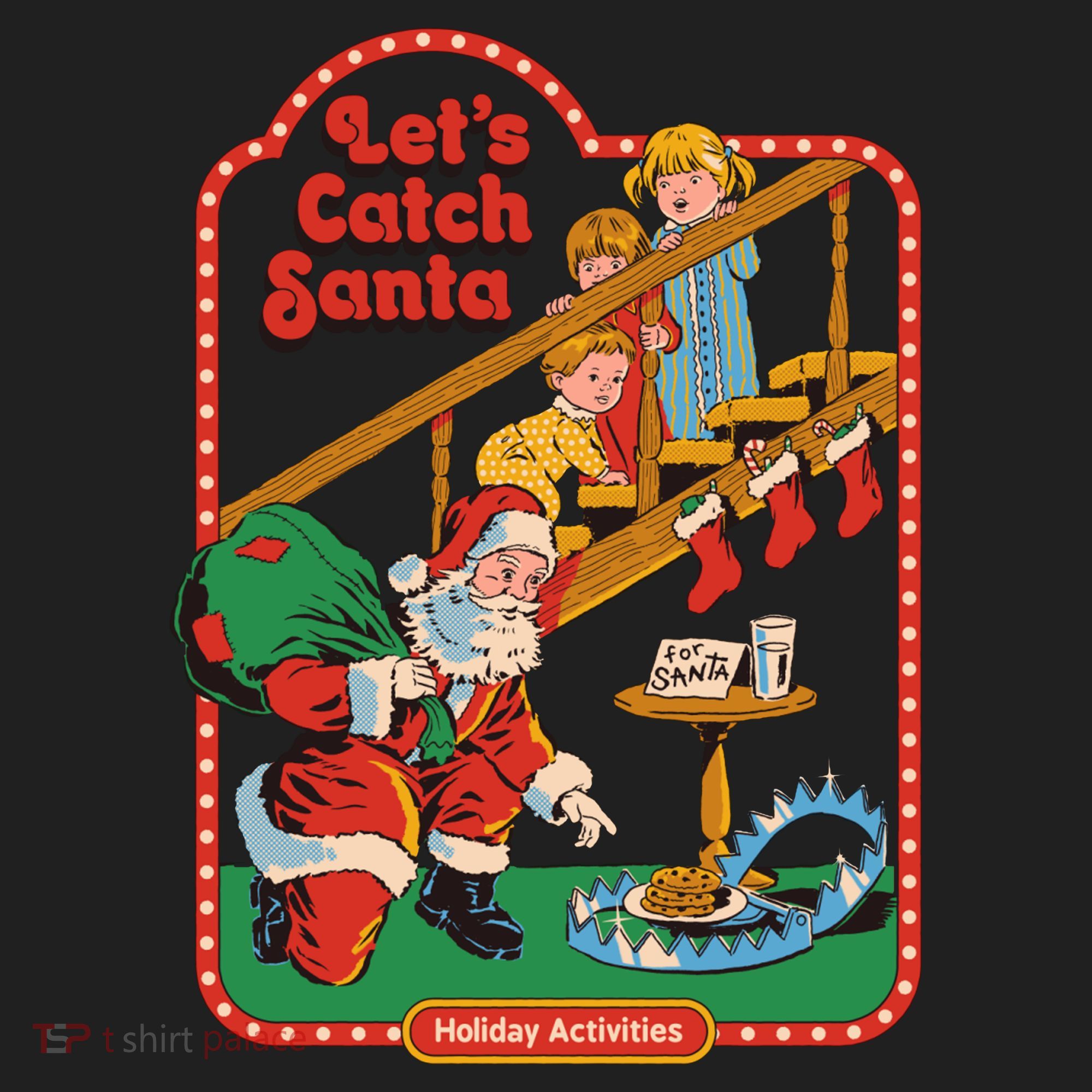 Let's Catch Santa Holiday Archives Beanie