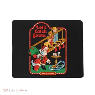 Let's Catch Santa Holiday Archives Mousepad