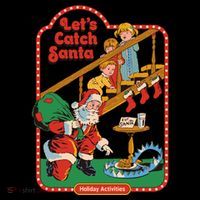 Let's Catch Santa Holiday Archives Mousepad thumb 1
