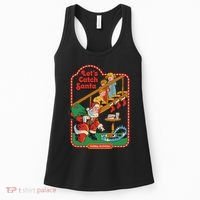 Let's Catch Santa Holiday Archives Women's Tank Top thumb 0