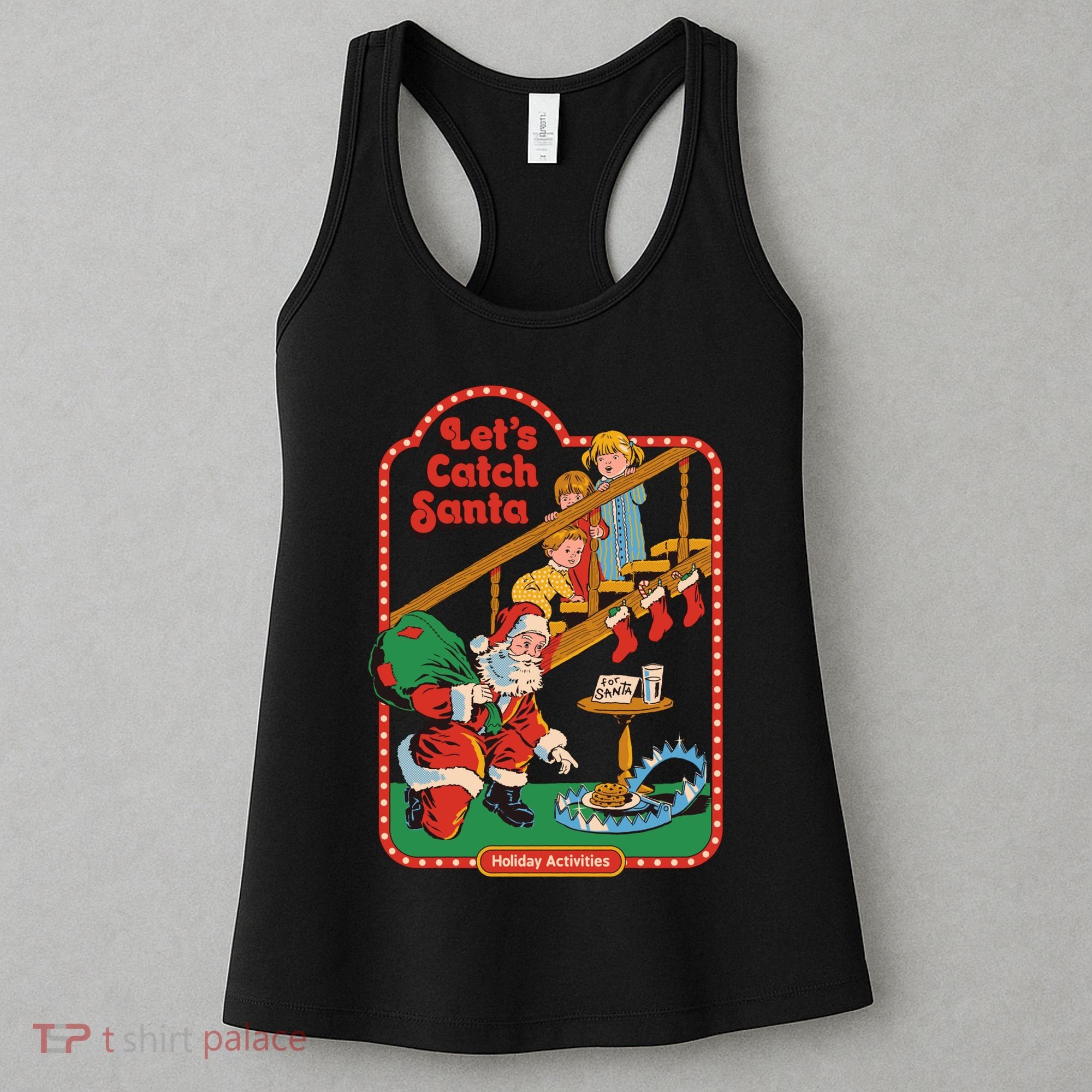 Let's Catch Santa Holiday Archives Women's Tank Top