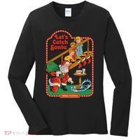 Let's Catch Santa Holiday Archives Women's Long Sleeve Shirt thumb 0