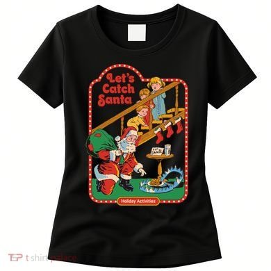 Let's Catch Santa Holiday Archives Women's T-Shirt