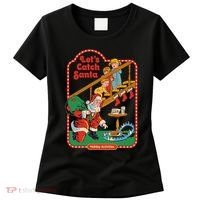 Let's Catch Santa Holiday Archives Women's T-Shirt thumb 0