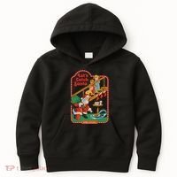Let's Catch Santa Holiday Archives Kids Hoodie thumb 0