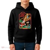 Let's Catch Santa Holiday Archives Kids Hoodie thumb 4