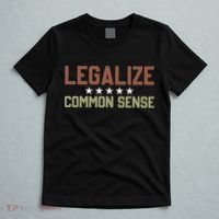 Legalize Common Sense Retro T-Shirt thumb 5