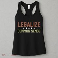 Legalize Common Sense Retro Women's Tank Top thumb 3