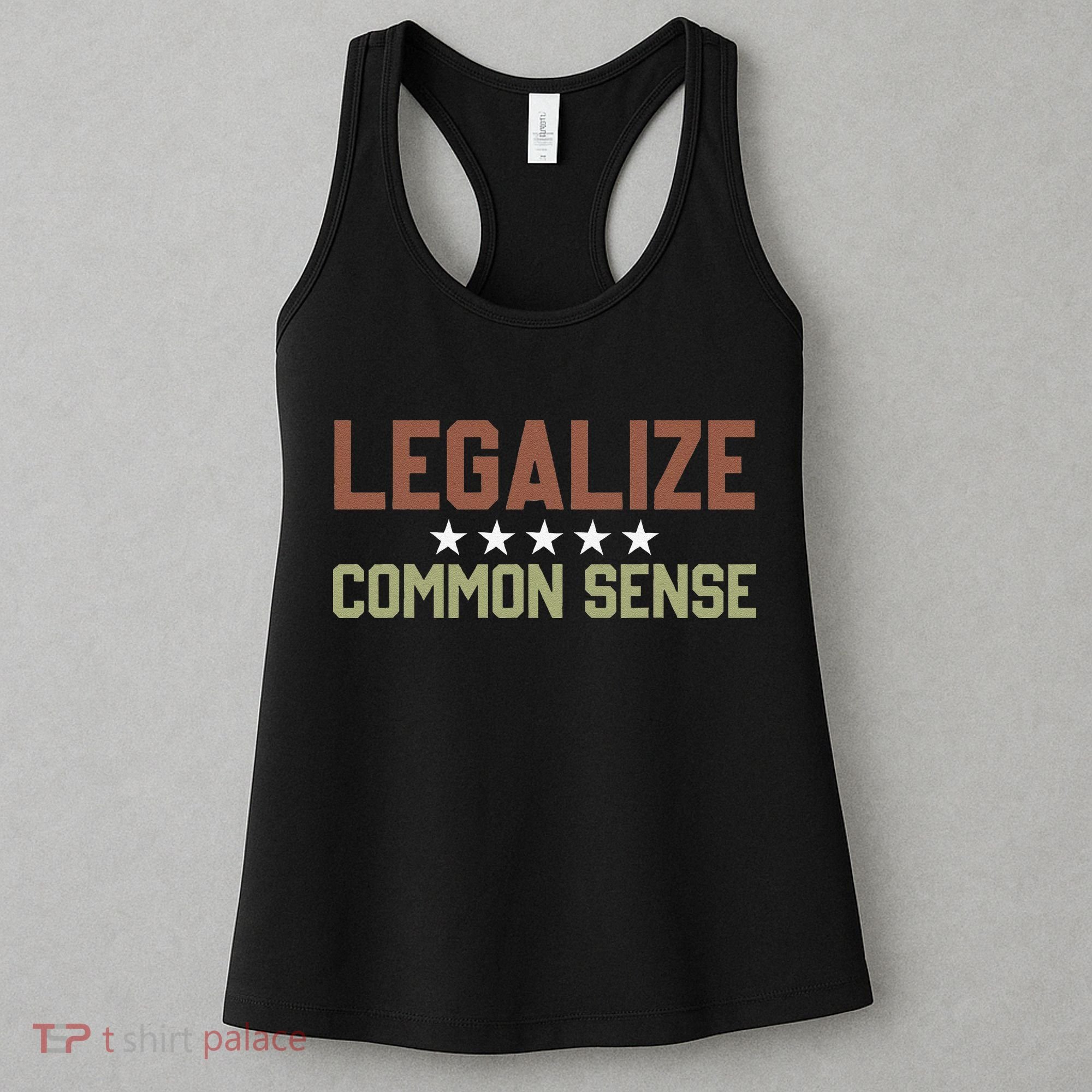 Legalize Common Sense Retro Women's Tank Top