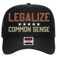 Legalize Common Sense Retro Hat thumb 0