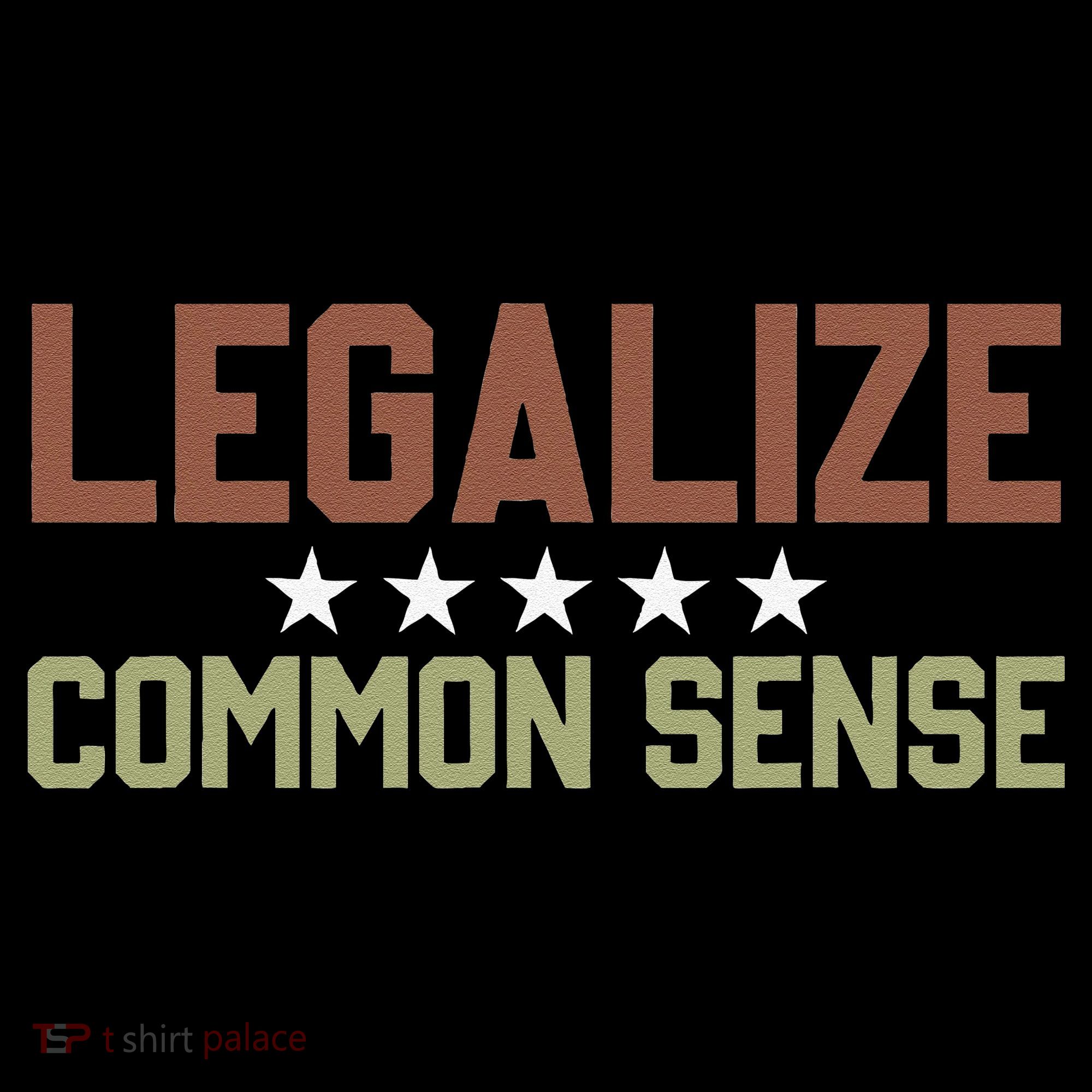 Legalize Common Sense Retro Women's Long Sleeve Shirt