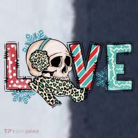 Love Christmas Skull Funny Xmas Hoilday Gift Sport-Tek Competitor United Soccer Jersey thumb 4