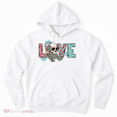 Love Christmas Skull Funny Xmas Hoilday Gift Hoodie