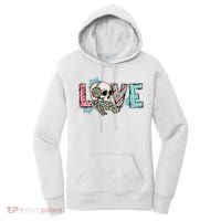 Love Christmas Skull Funny Xmas Hoilday Gift Women's Hoodie thumb 0