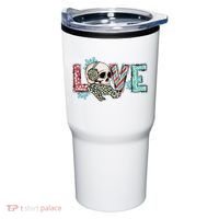Love Christmas Skull Funny Xmas Hoilday Gift Tumbler thumb 0
