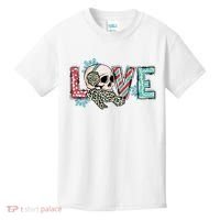Love Christmas Skull Funny Xmas Hoilday Gift Kids T-Shirt thumb 0