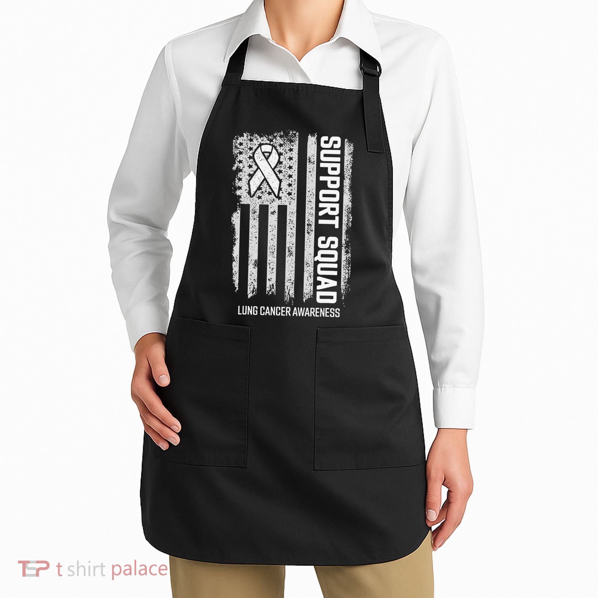 Lung Cancer Support Squad Lung Cancer Awareness Apron