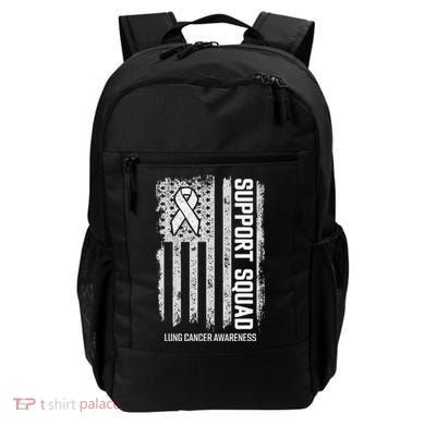 Lung Cancer Support Squad Lung Cancer Awareness Backpack