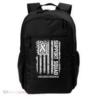 Lung Cancer Support Squad Lung Cancer Awareness Backpack thumb 0