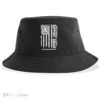 Lung Cancer Support Squad Lung Cancer Awareness Sustainable Bucket Hat thumb 0