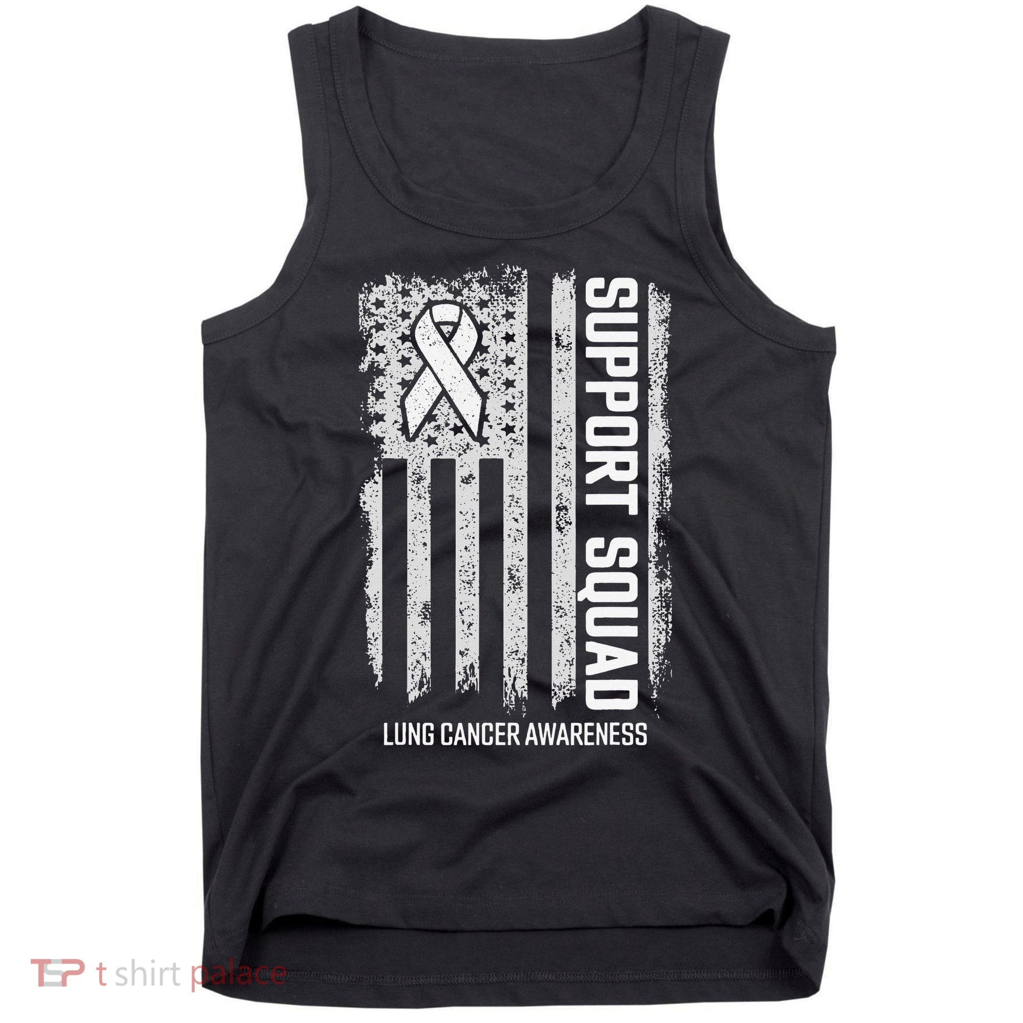 Lung Cancer Support Squad Lung Cancer Awareness Tank Top