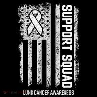 Lung Cancer Support Squad Lung Cancer Awareness Tank Top thumb 6