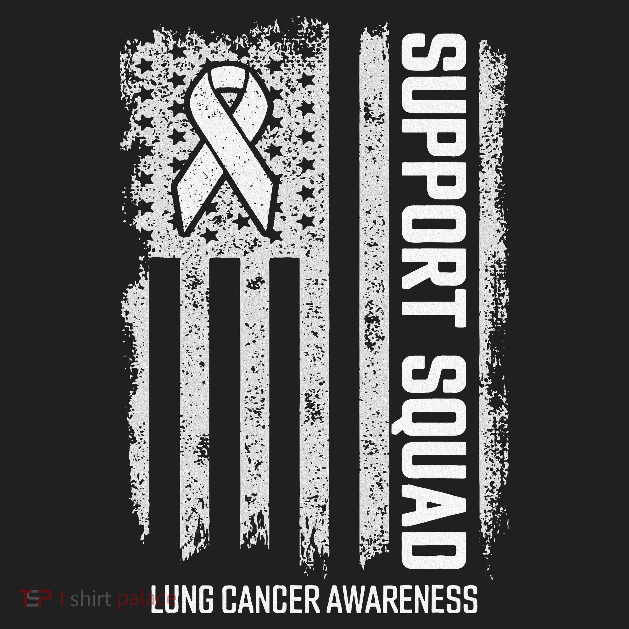 Lung Cancer Support Squad Lung Cancer Awareness Golf Towel