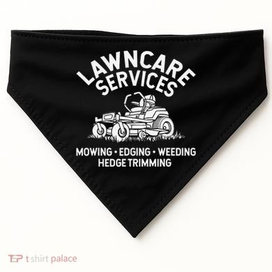 Lawn Care Services Zero Turn Mower USA-Made Doggie Bandana