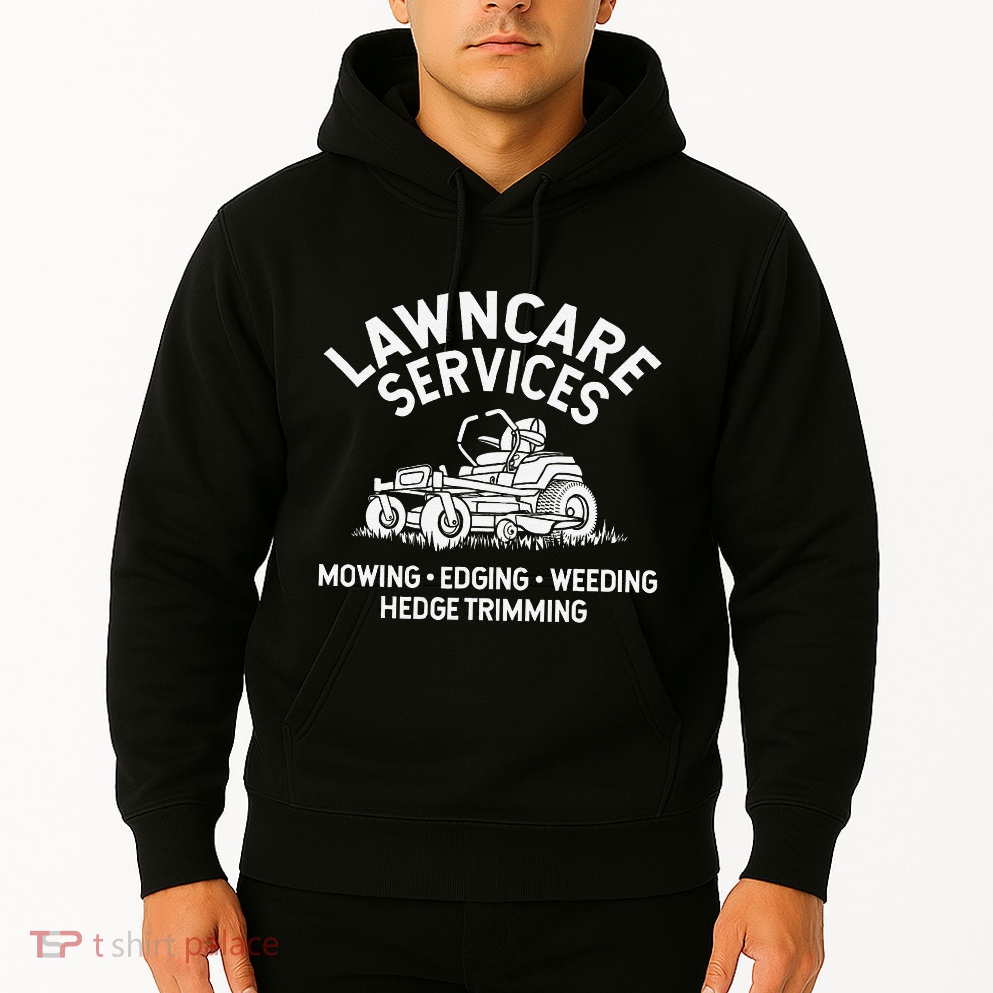 Lawn Care Services Zero Turn Mower Hoodie