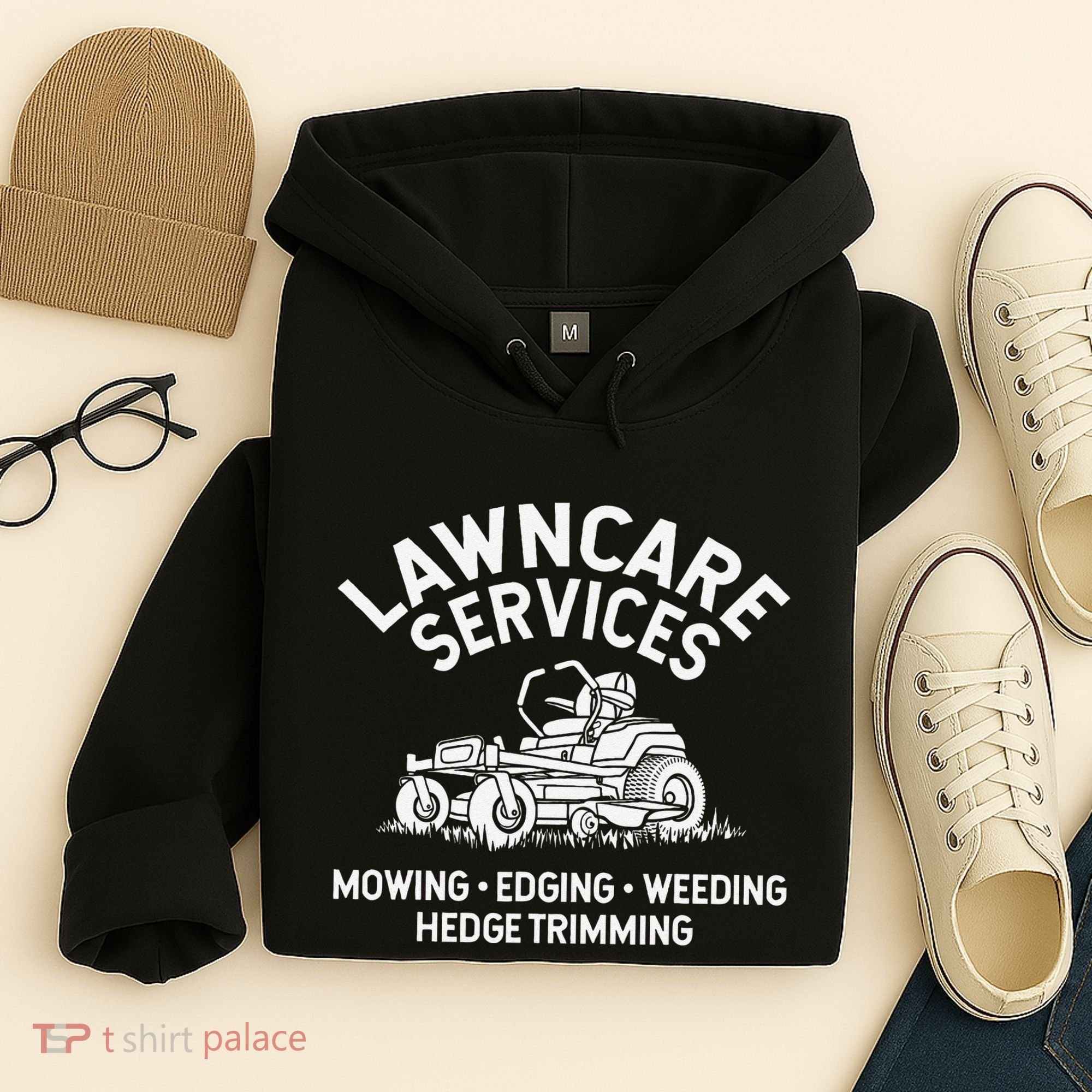 Lawn Care Services Zero Turn Mower Hoodie