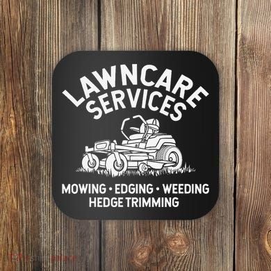 Lawn Care Services Zero Turn Mower Coaster