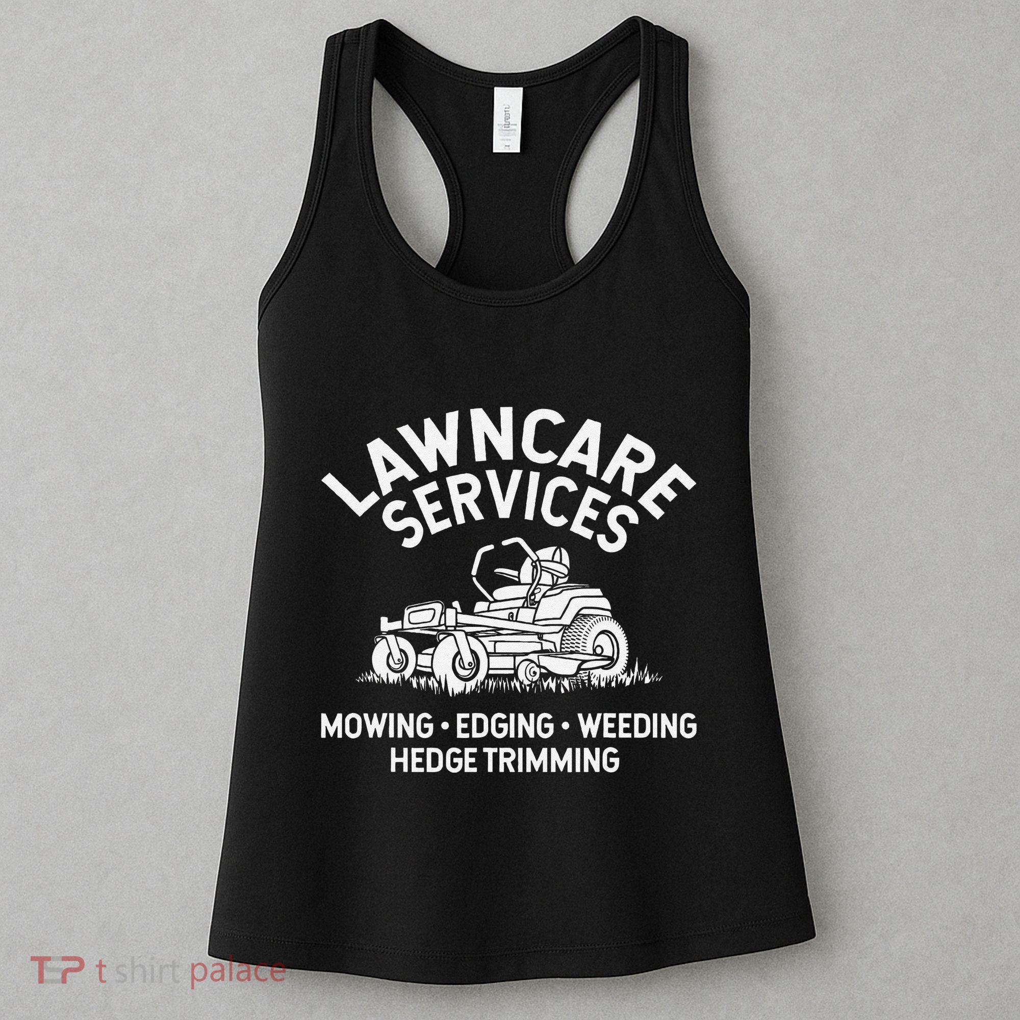 Lawn Care Services Zero Turn Mower Women's Tank Top